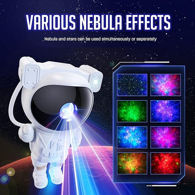 Astronaut Starry Sky Projector, Star Projector Galaxy Night Light