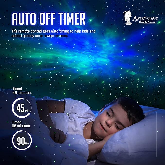 Astronaut Starry Sky Projector, Star Projector Galaxy Night Light