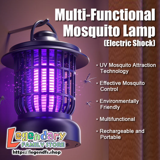 Multi-Functional Mosquito Lamp (Electric Shock)